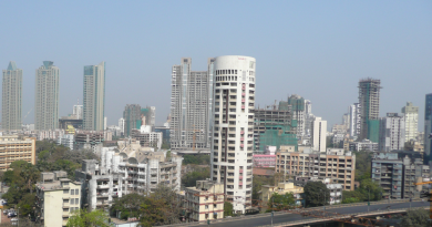 The changing skyline of mumbai