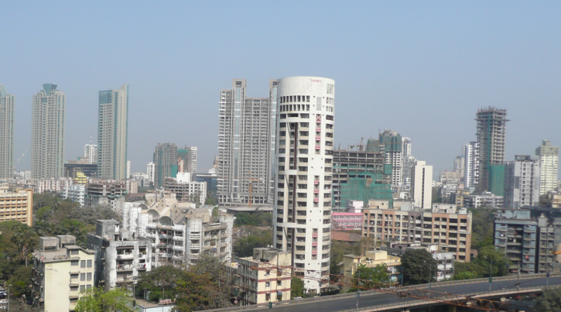 The changing skyline of mumbai