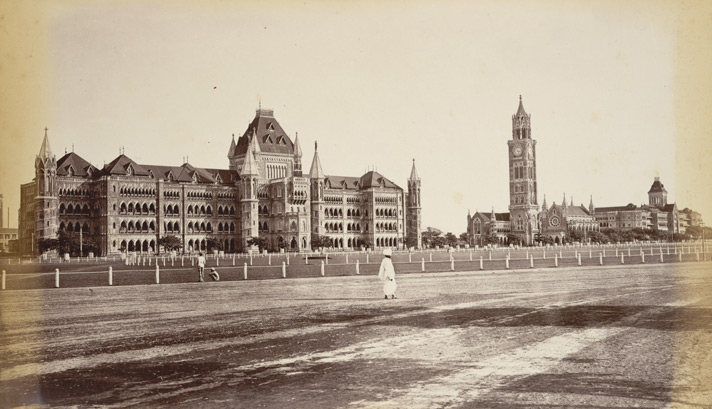old mumbai - mumbai university and rajabai tower